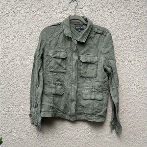Michael Stars Linen Jacket L